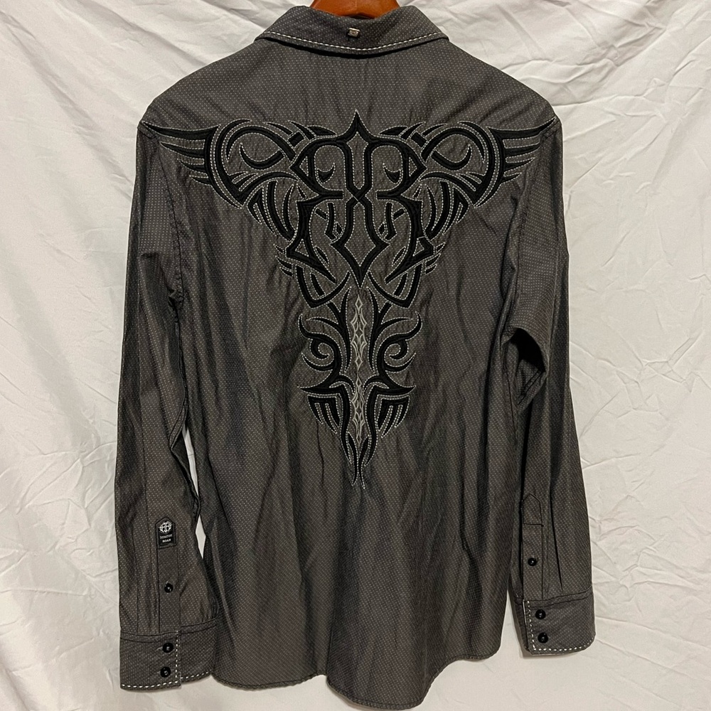 SOLD L $84.50 Signature ROAR from Buckle Gravity Shirt - Picture 1 of 14